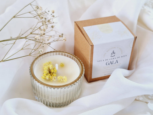 Home Sojakaars in glazen pot: zoete sinaasappel en salie