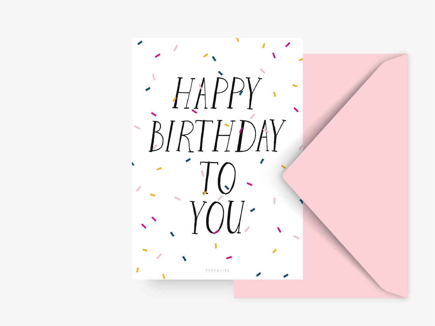 Kaart - Gelukkige verjaardag