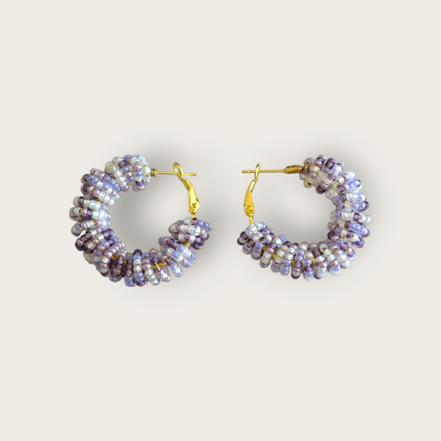 Oorbellen Hoops Lila S