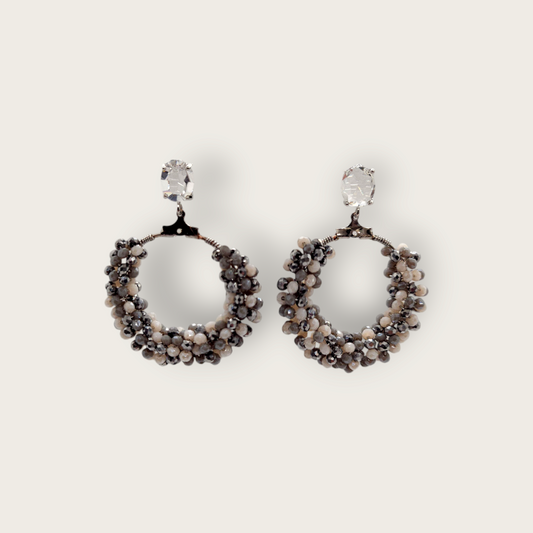 Oorbellen Zirkonia Zilver (9867350999377)