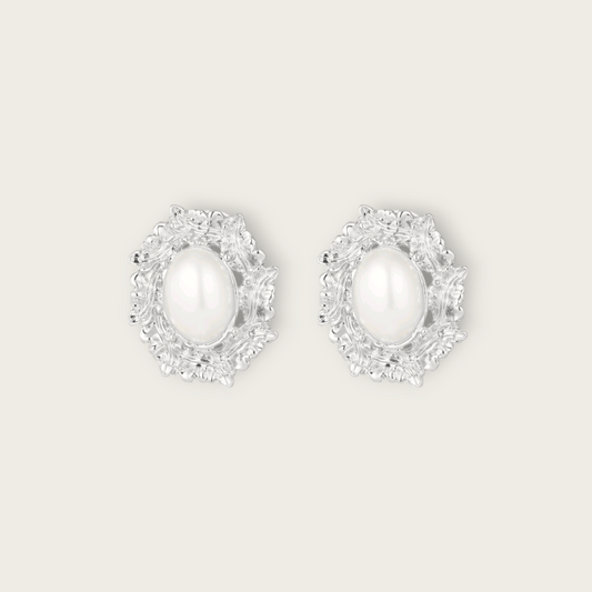 Oorbellen Vintage Parel (9866585342289)