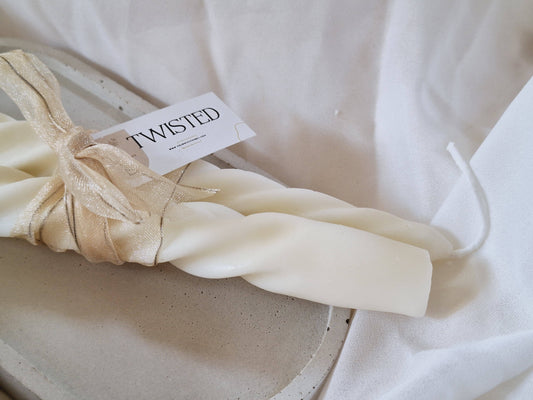 Home Ylang-Ylang en Jasmine Twisted Soy Wax-kaarsen