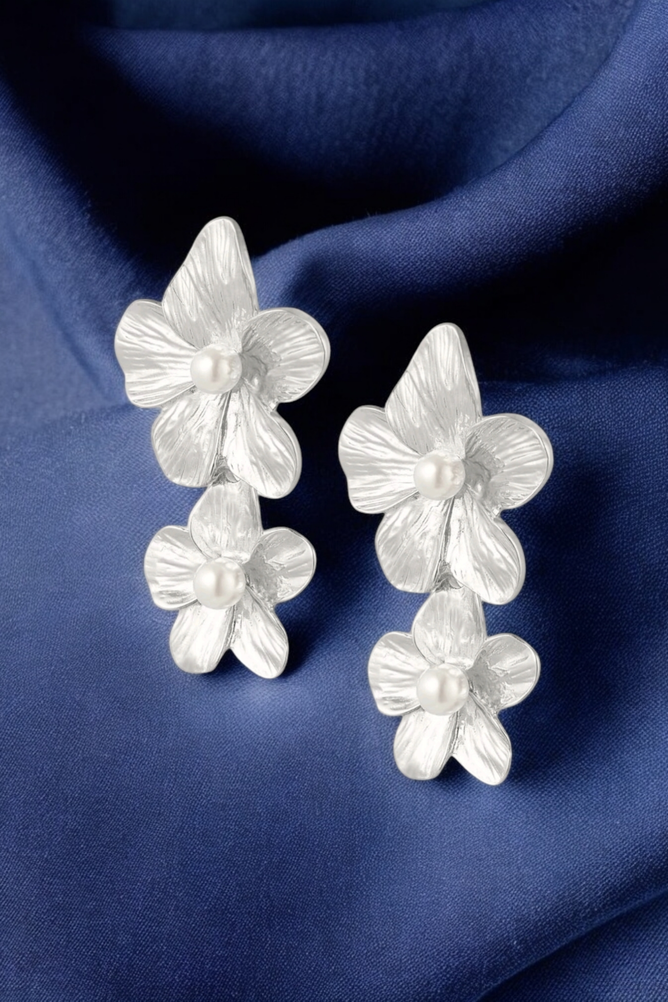 Oorbellen Dubble Flowers (9866536747345)