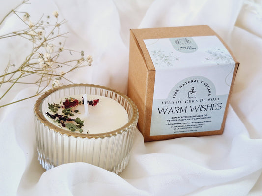 Home Sojakaars in glazen pot: vetiver, patchouli en citroengras