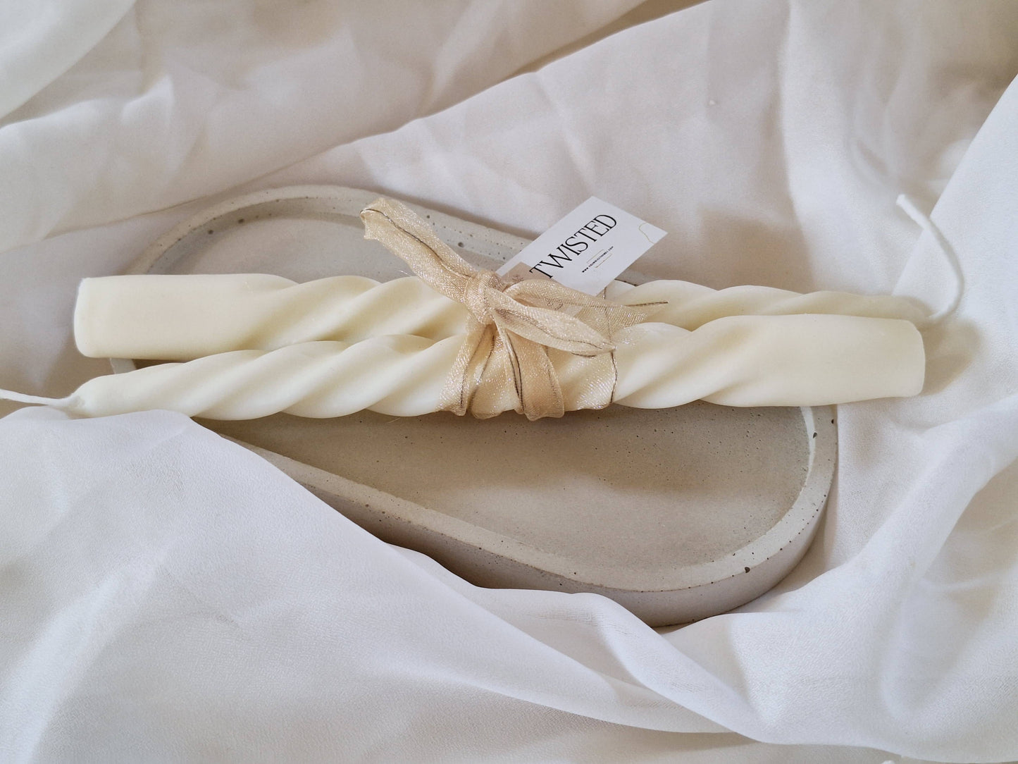 Home Ylang-Ylang en Jasmine Twisted Soy Wax-kaarsen