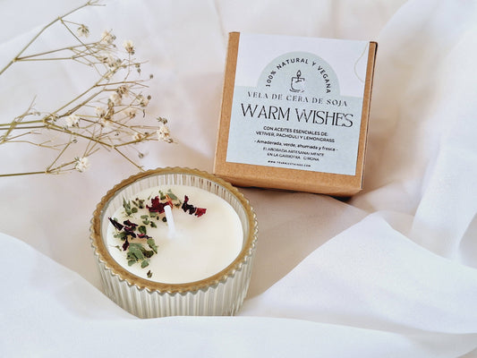 Home Sojakaars in glazen pot: vetiver, patchouli en citroengras